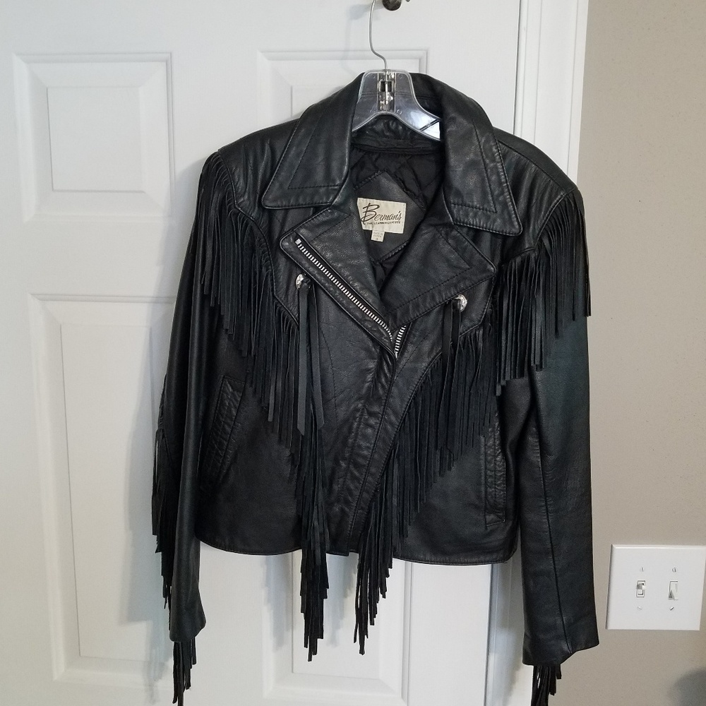 Vintage leather jacket